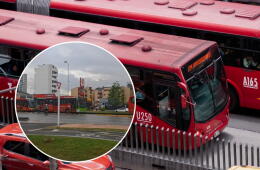 Siete estaciones de TransMilenio cerradas por manifestaciones en la Calle 26