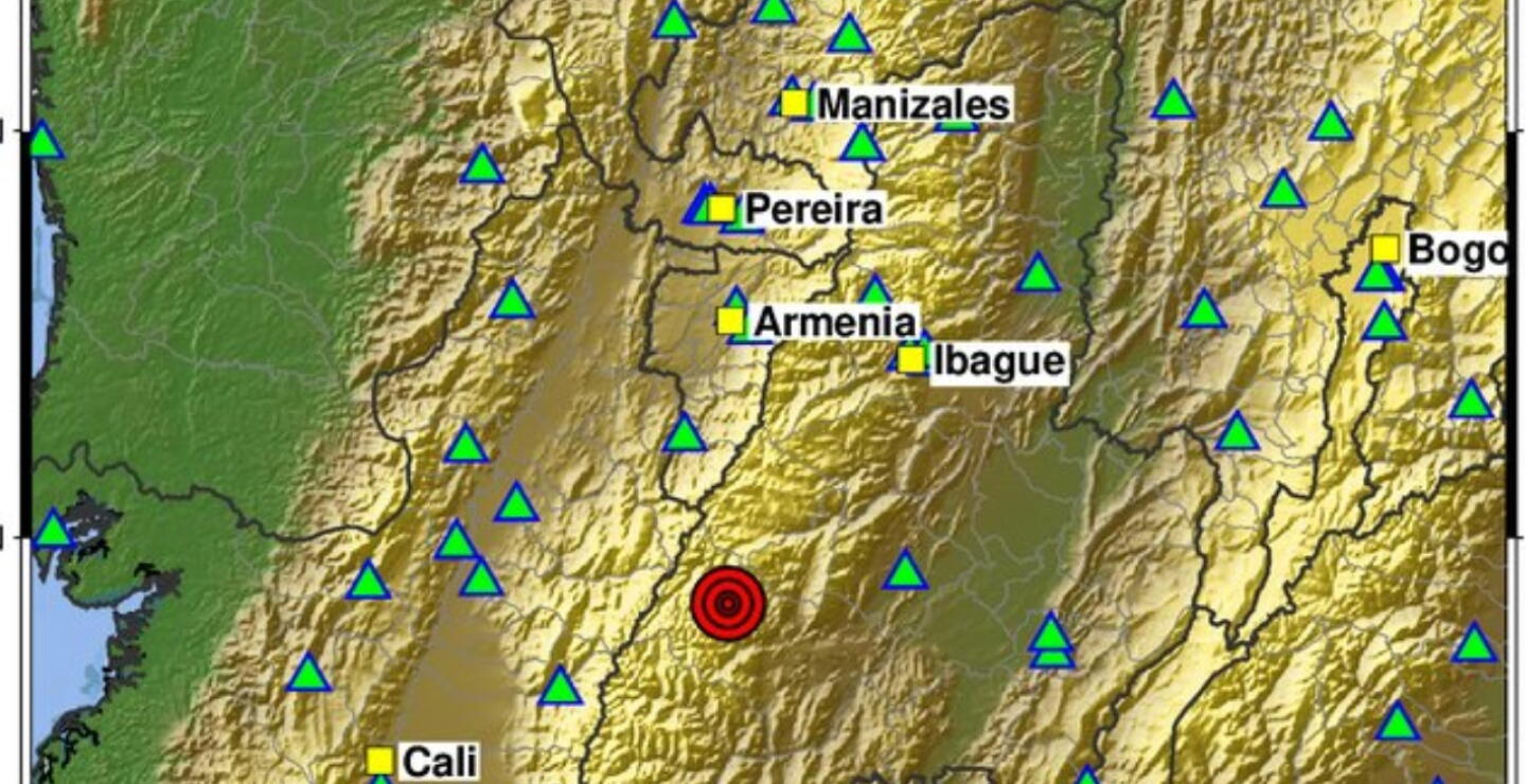Temblor hoy en Colombia: reportan sismo de magnitud 4,0 en Chaparral, Tolima, este 8 de octubre