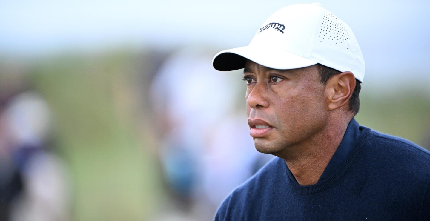 Tiger Woods, superestrella del golf. 