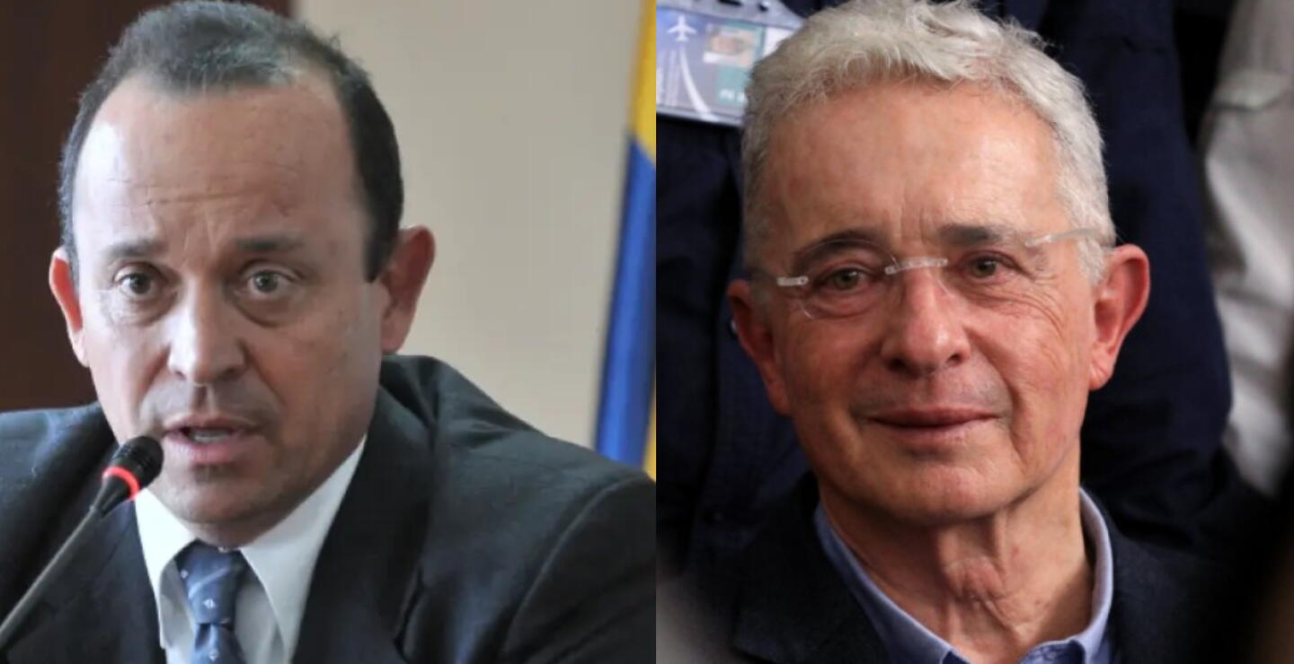 Santiago Uribe y Álvaro Uribe