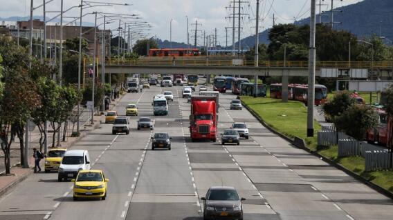El pico y placa en Bogotá hoy es para las placas 6, 7, 8, 9 y 0