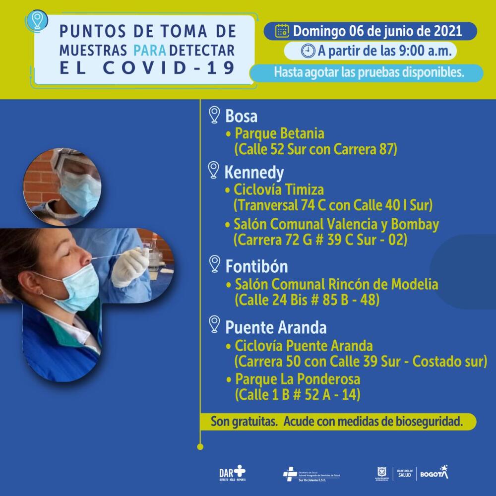 Pruebas PCR Bosa