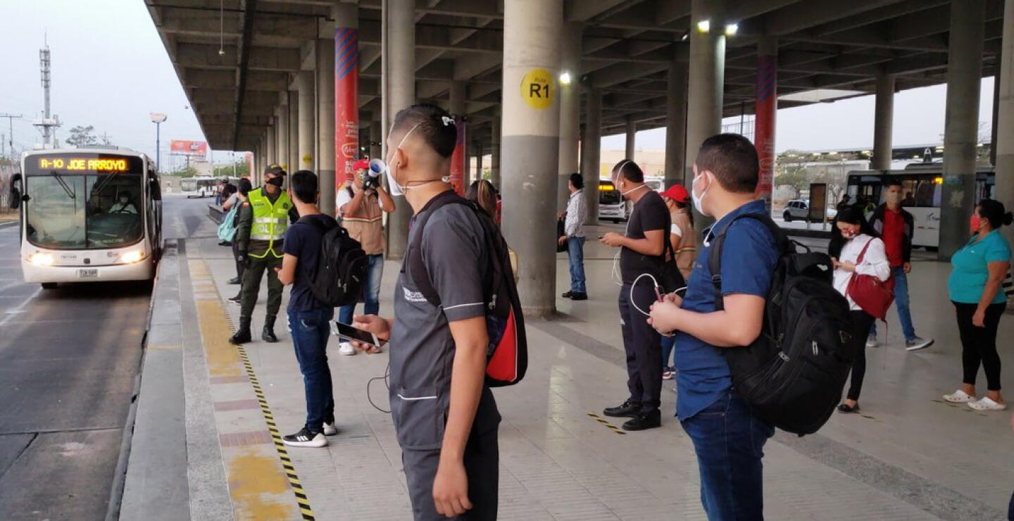 362660_Reactivación de Transmetro. Foto: Cortesía