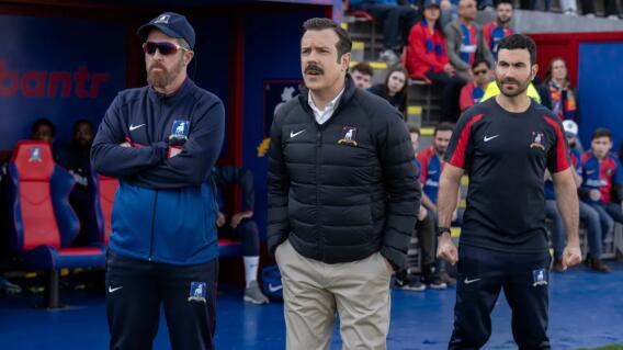 Comienza el rodaje de la cuarta temporada de la serie de comedia 'Ted Lasso' Comienza el rodaje de la cuarta temporada de la serie de comedia 'Ted Lasso'