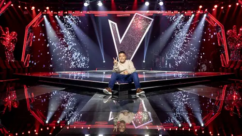 Mathias Ávila en La Voz Kids 2024.