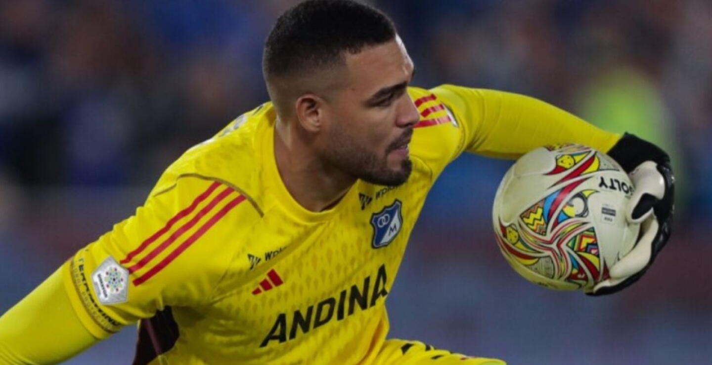 Álvaro Montero, guardameta de Millonarios.