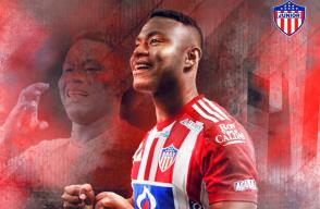 Leíder Berrío, nuevo jugador del Junior de Barranquilla.