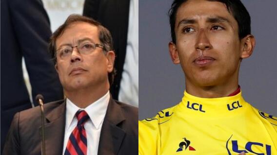 339854_BLU Radio // Petro - Egan Bernal // Foto: BLU Radio - AFP