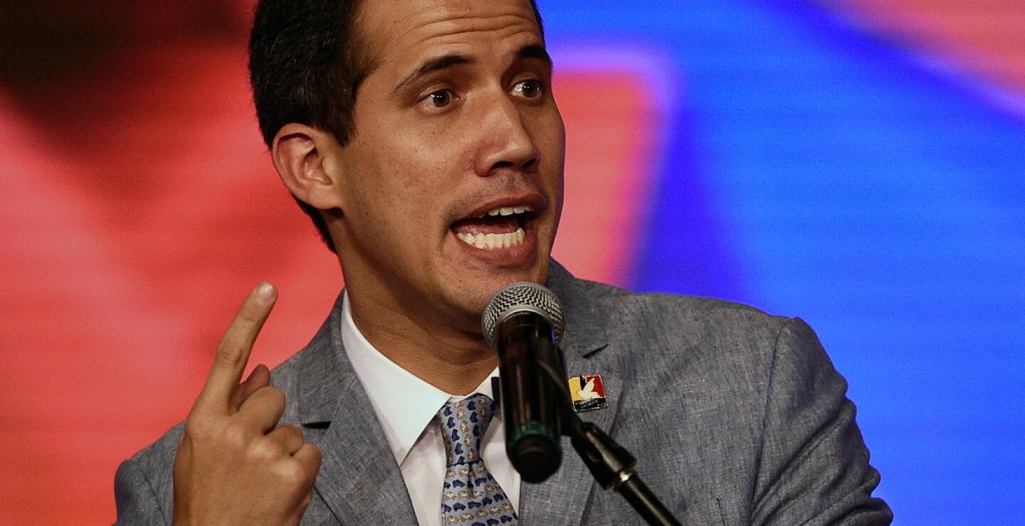 327105_BLU Radio, Juan Guaidó / Foto: AFP