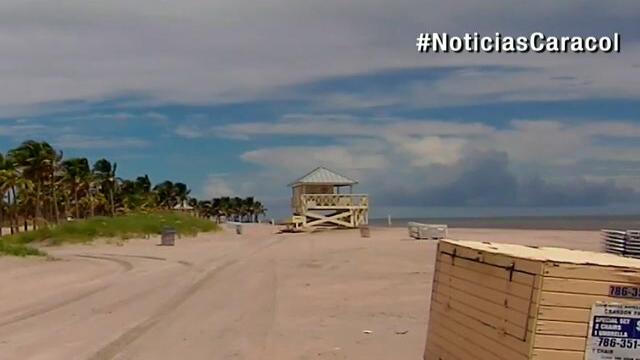 Por “un problema de bacterias”, cierran dos playas de la Florida en EE. UU.