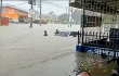 348007_BLU Radio// Fuertes lluvias en Cartagena. Foto: Cortesía