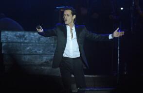 EL SALVADOR-MUSIC-MARC ANTONY EL SALVADOR-MUSIC-MARC ANTONY