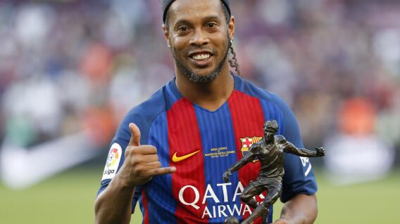 7480_La Kalle - Carta de despedida de Ronaldinho - Foto AFP 7480_La Kalle - Carta de despedida de Ronaldinho - Foto AFP