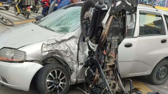 Motociclista pierde la vida en grave accidente en el sur de Bogotá Motociclista pierde la vida en grave accidente en el sur de Bogotá