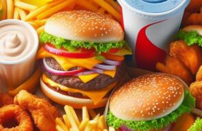 Restaurante de comidas rápidas - Hamburguesa