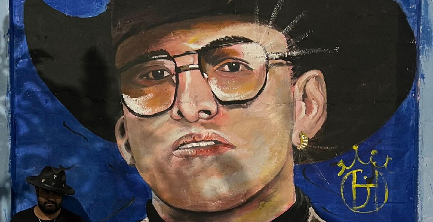 Mural en homenaje a Yeison Jiménez en Bucaramanga 