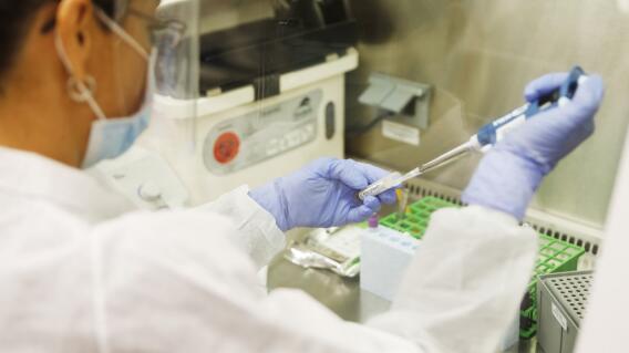 370397_Test coronavirus. Foto: AFP