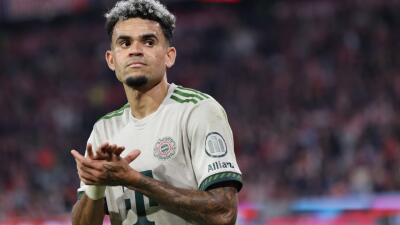 Luis Díaz con el Bayern Múnich Luis Díaz con el Bayern Múnich