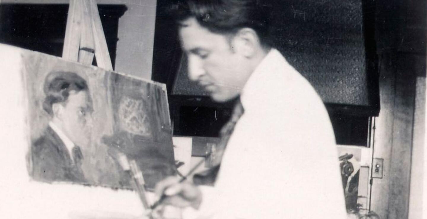 El pápá de Roberto Gómez Bolaños, Francisco Gómez Linares, amaba la pintura. El pápá de Roberto Gómez Bolaños, Francisco Gómez Linares, amaba la pintura.