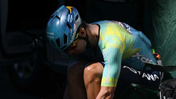 Sergio Higuita, ciclista colombiano del XDS Astana Team, en el Tour de Francia 2025 Sergio Higuita, ciclista colombiano del XDS Astana Team, en el Tour de Francia 2025