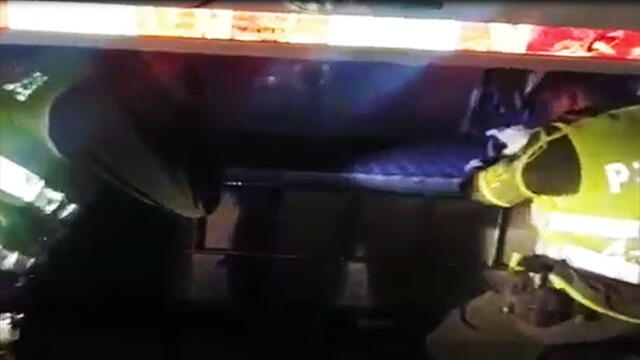 El hallazgo al interior de bus de servicio público que no llevaba pasajeros y provocó dos capturas