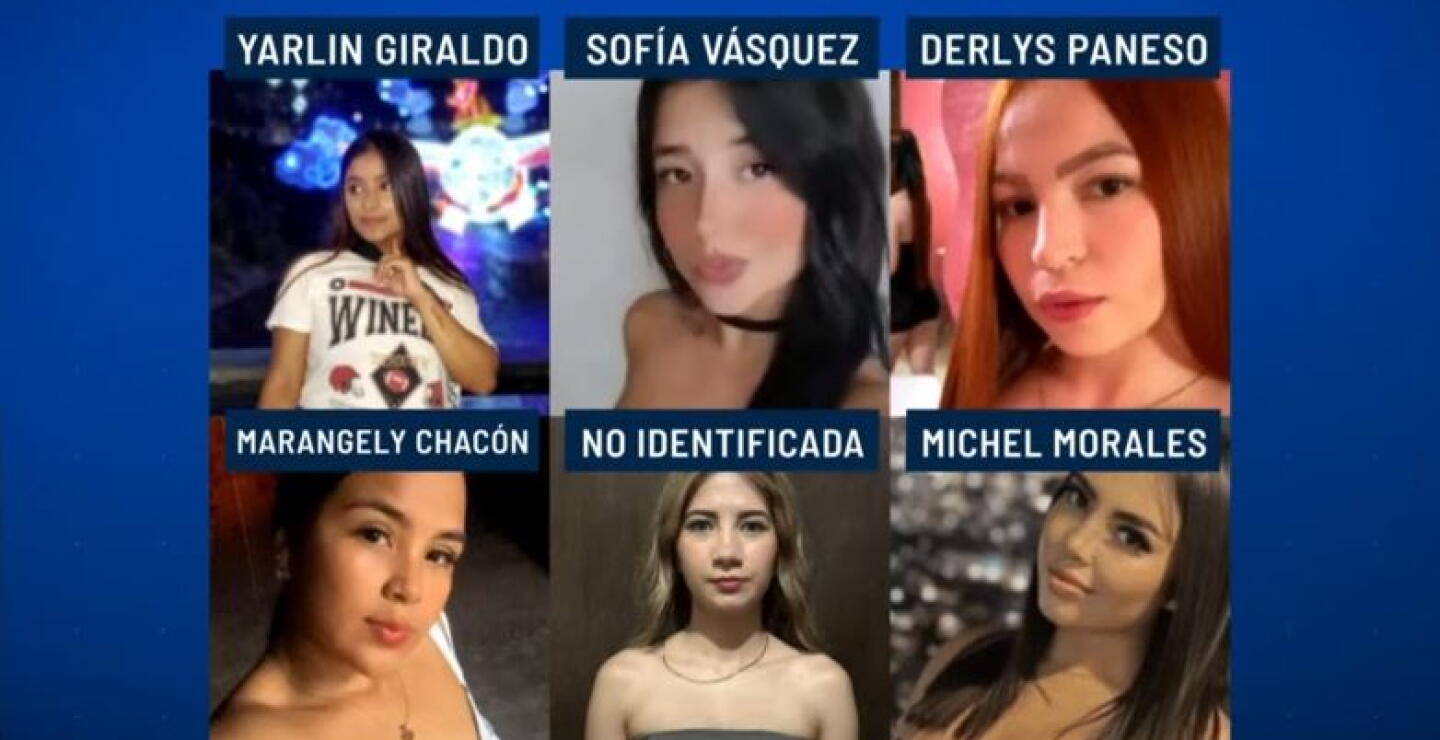 Ellas son las seis colombianas secuestradas en México