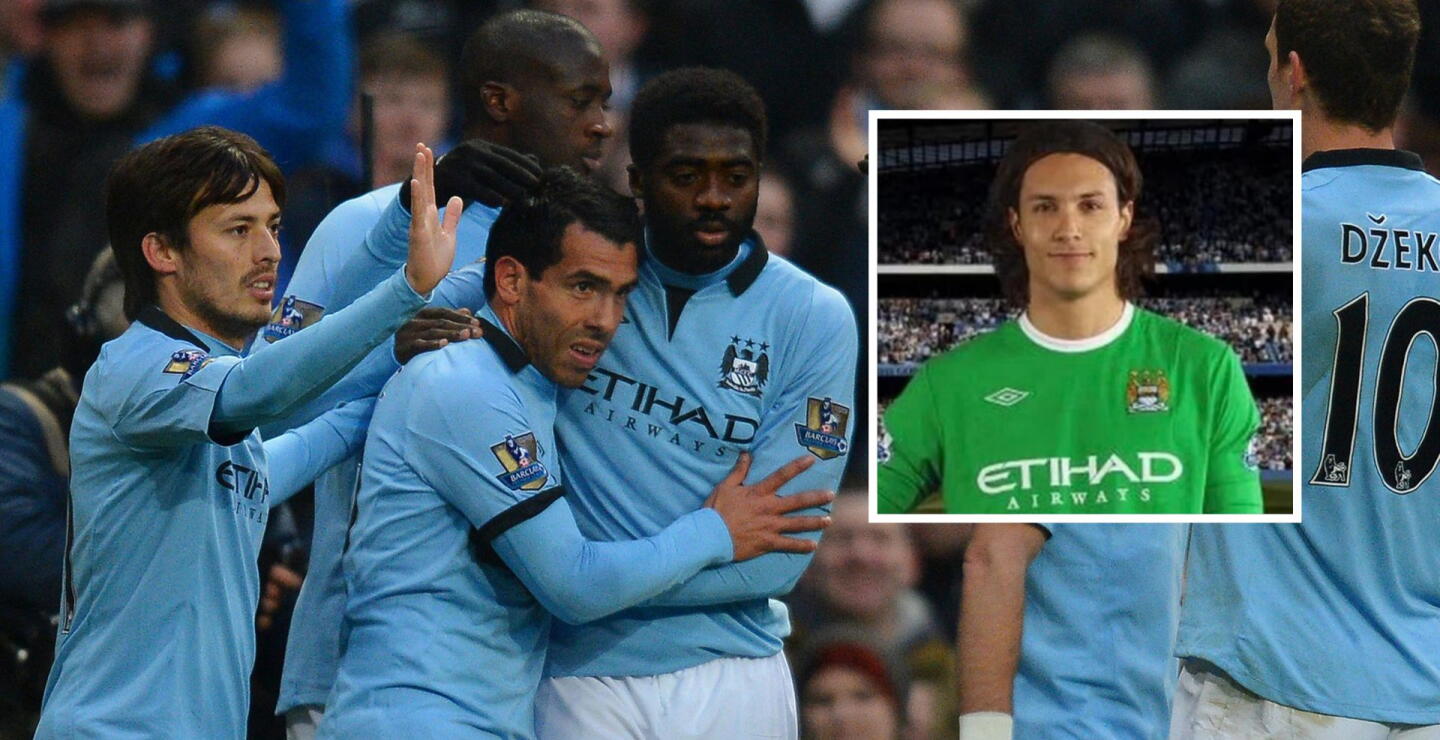 David González compartió con varias figuras de talla mundial durante su paso por el Manchester City.