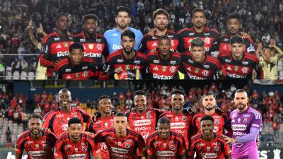 Flamengo y Medellín se enfrenta en la Copa Libertadores. 