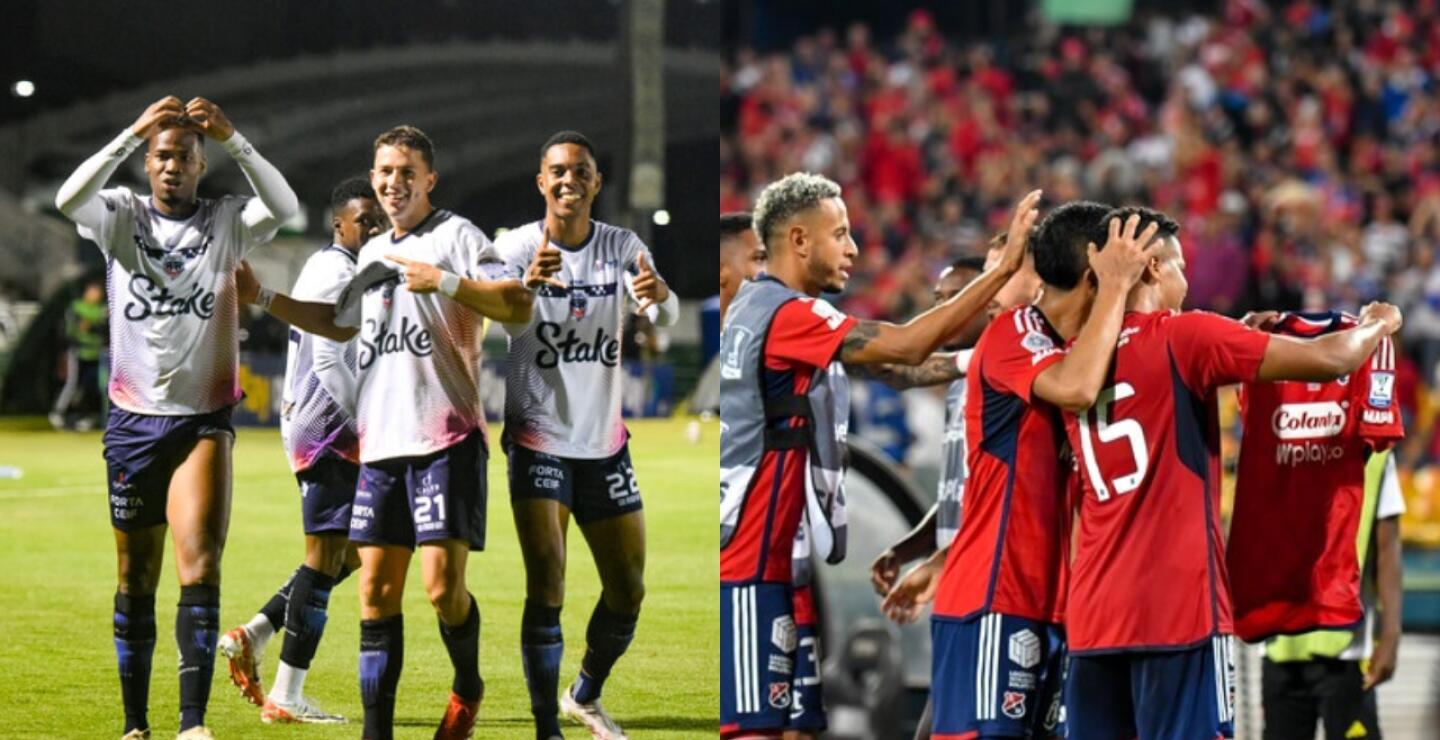 Fortaleza y Medellín se enfrentan por la fecha 16 en la Liga BetPlay I-2025.