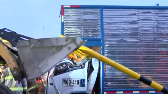 Accidente de camión