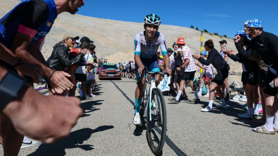 Santiago Buitrago, en el Tour de Francia 2025. Santiago Buitrago, en el Tour de Francia 2025.