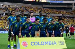 La formación titular de la Selección Colombia contra Croacia en duelo de preparación.