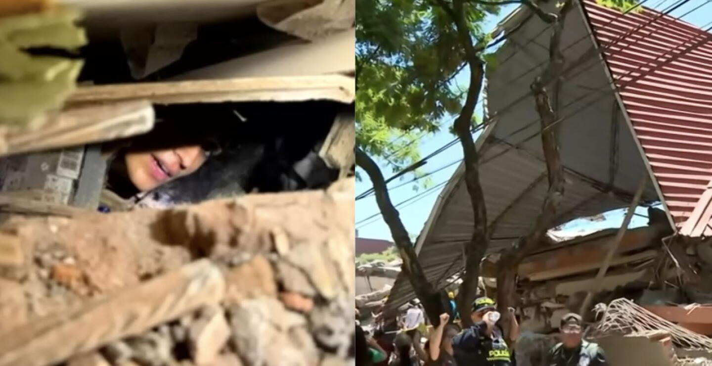 Diana Troncoso, sobreviviente del temblor en Cali, se recupera tras su rescate: "Dándonos fortaleza"