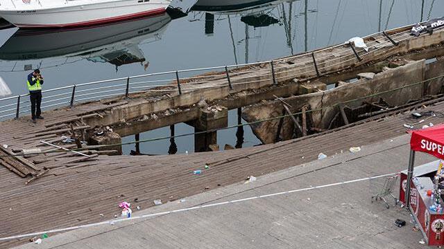 Desplome de muelle de madera durante festival de rap en España deja 266 heridos