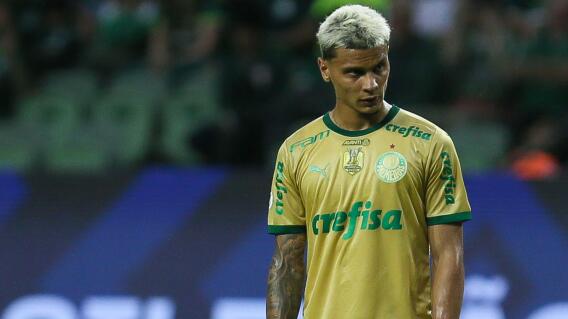 Richard Ríos, colombiano de Palmeiras. Richard Ríos, colombiano de Palmeiras.