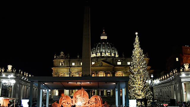 La Navidad llegó al Vaticano con esta bella decoración