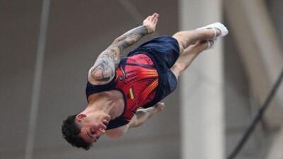 Ángel Hernández, gimnasta colombiano. Ángel Hernández, gimnasta colombiano.