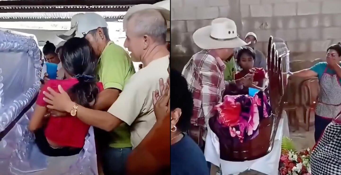 Joven despertó en su propio funeral 
