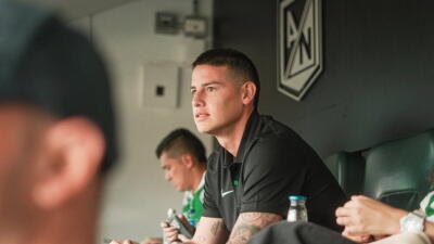 James Rodríguez, mediocampista de Nacional
