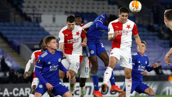 Leicester Europa League 250221 AFP E.jpg Leicester Europa League 250221 AFP E.jpg
