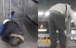 Colados en Transmilenio no cesan: mujer de avanzada edad de arrastró para entrar sin pagar