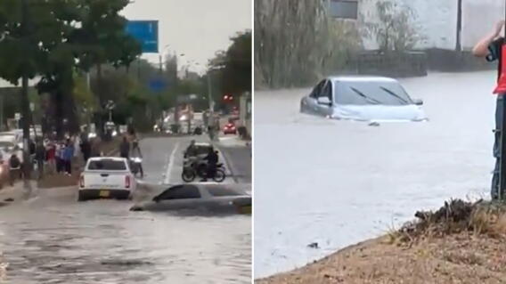Fuertes lluvias causaron estragos en Cali