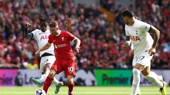 Liverpool vs. Tottenham. Liverpool vs. Tottenham.