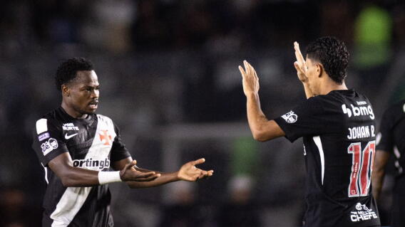 Carlos Andrés Gómez marcó gol con Vasco da Gama frente a Mirassol. 
