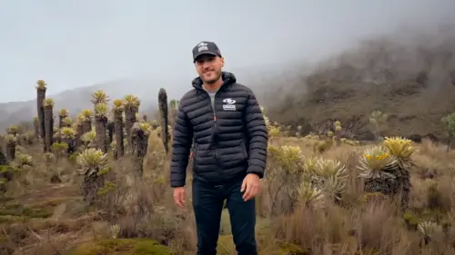 Andrés Montoya reveló en Colombia Te Veo Bien lo que siente por el Nevado del Ruiz.