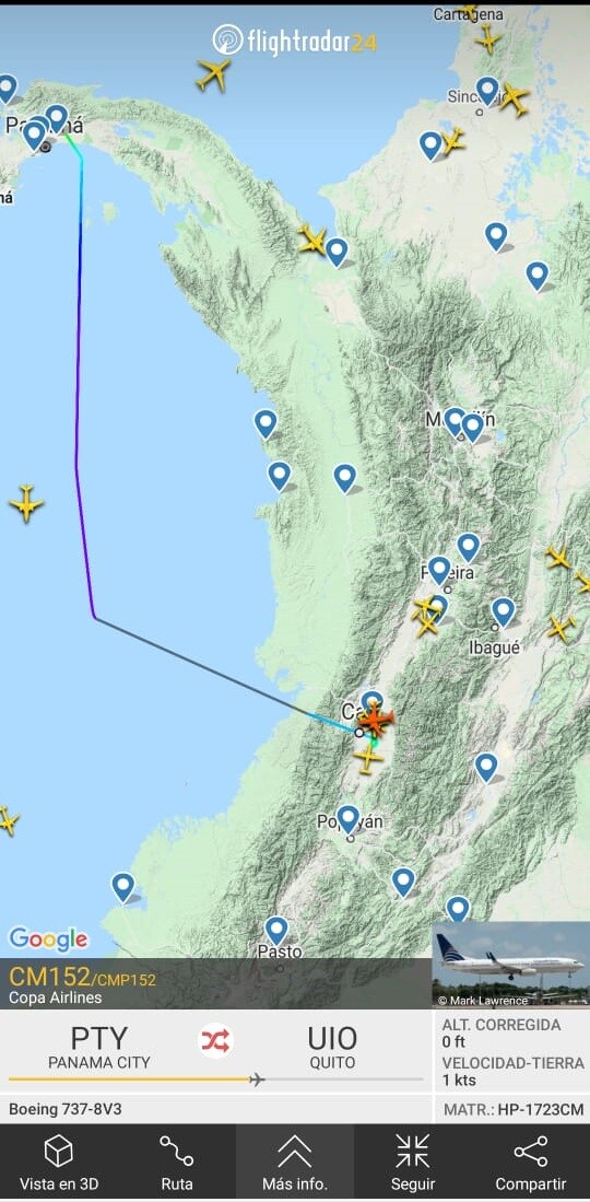 avion que aterrizó de emergencia en cali.jpg