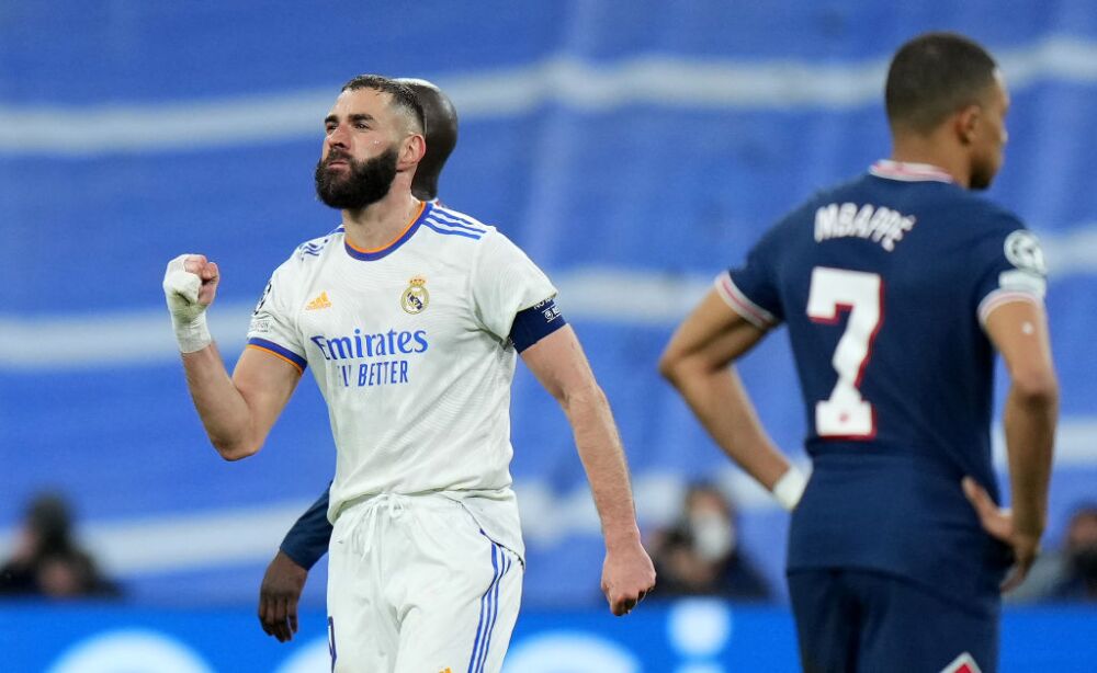 Vea el tercer gol de Karim Benzema hoy, en Real Madrid vs PSG, por la  Champions League | Champions | GolCaracol