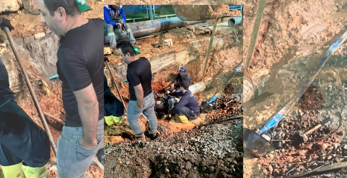 Daño en tubería de Barrancabermeja mantiene sin  agua a varias comunas.jpg