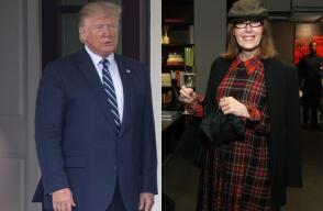 337065_BLU Radio. Donald Trump y Elizabeth Jean Carroll // Foto: AFP