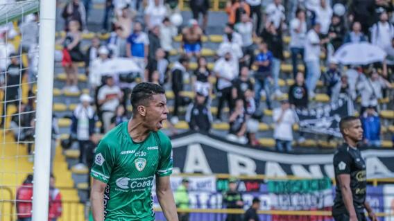 Johan Rojas, jugador de La Equidad Johan Rojas, jugador de La Equidad